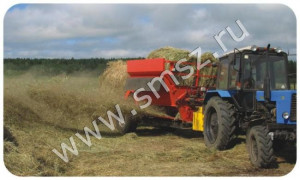 Измельчитель рулонов соломы и сена ИР-1,8