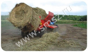 Измельчитель рулонов соломы и сена ИР-1,8